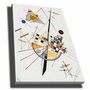 Wallity Lienzo Decorativo Delicate Tension. No. 85 de Wassily Kandinsky (70 x 100 cm)